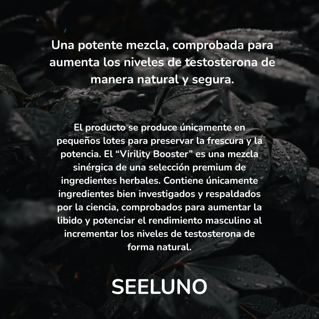 The MAN– Potenciador De Virilidad (Testo Booster)